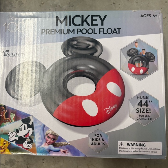 Disney | Toys | Disney Mickey Mouse Pool Float Black And Red | Poshmark